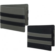 Deals, Discounts & Offers on  - LorenzMen Casual Black, Grey Artificial Leather Wallet(5 Card Slots, Pack of 2)
