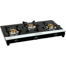 Deals, Discounts & Offers on  - Lifelong Glass Manual Gas Stove(3 Burners)