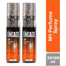 Deals, Discounts & Offers on  - Engage M1 Perfume Body Spray - For Men(120 ml) Perfume Body Spray - For Men(240 ml, Pack of 2)