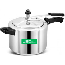 Deals, Discounts & Offers on Cookware - LEONatura by LEO NATURA 5 L Induction Bottom Pressure Cooker(Aluminium)