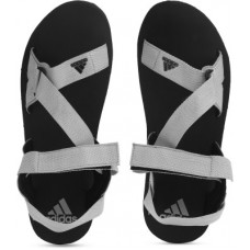 Deals, Discounts & Offers on Men - [Size 10, 11] ADIDASMen Black Sports Sandal