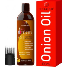 Deals, Discounts & Offers on  - NEWISH : Red Onion Oil For Hair Regrowth Bio Active Hair Oil Nourshing Hair Treatment With Real Onion Extract Intensive Hair Fall Dandruff Treatment Hair Oil(100 ml)