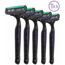 Deals, Discounts & Offers on  - LetsShave Pro 3 Disposable Shaving Razor For Men, Pack of 5 (5-Count) Disposable Razor(Pack of 5)