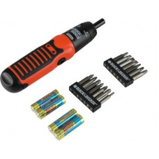 Deals, Discounts & Offers on Hand Tools - Black & Decker A7073 Ratchet Screwdriver Set(Pack of 19)