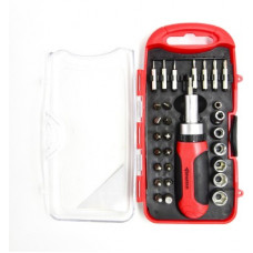 Deals, Discounts & Offers on Hand Tools - Spartan 30 Pieces Ratchet Screwdriver Set(Pack of 1)