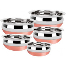 Deals, Discounts & Offers on Cookware - Renberg Steelix Pot Cookware Set(Stainless Steel, 5 - Piece)