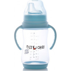 Deals, Discounts & Offers on Baby Care - Miss & Chief Sipper with Soft Nipple Spout - 250 ml(Blue)