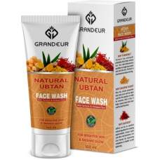 Deals, Discounts & Offers on  - Grandeur Natural Ubtan With Turmeric, Chickpea Flour & Saffron For Brighter Skin And Radiant Glow, For All Skin Types Face Wash(100 ml)