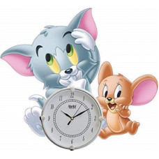 Deals, Discounts & Offers on  - Ajanta Analog 38.1 cm X 38.1 cm Wall Clock(Grey, Brown, With Glass)