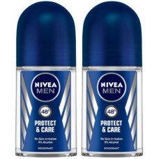 Deals, Discounts & Offers on  - Nivea Protect and Care Deodorant Roll-on - For Men(100 ml, Pack of 2)