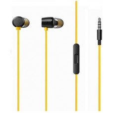 Deals, Discounts & Offers on Headphones - DMTCHOICE 0 02DMT CHOICE Eaephone with deep bass,cancellation wired Wired Headset(Yellow, In the Ear)