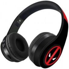 Deals, Discounts & Offers on Headphones - Kook N Keech Face Focus Deadpool-Wireless Headphones Bluetooth Headset(Black, On the Ear)