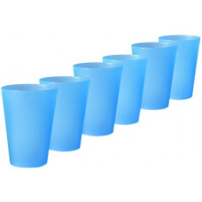 Deals, Discounts & Offers on Sunglasses & Eyewear Accessories - mastBus (Pack of 6) Plastic Glass Set of 6 For Drinking Water, Milk Unbreakable Jug Heavy Duty Multipurpose Container Jar Vessel Glass Set(300 ml, Plastic)