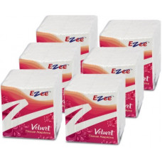 Deals, Discounts & Offers on  - Ezee Ezee Tissue Paper Napkins - 100 Pieces (Pack of 6)(600 Tissues)