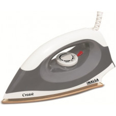 Deals, Discounts & Offers on Irons - Inalsa Crease 1000 W Dry Iron(White, Grey)