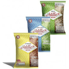 Deals, Discounts & Offers on Food and Health - e-Millet Curry leaves, Finger and Multimillet Sevai pack of 180g x 3 nos Vermicelli 180 g(Plain)