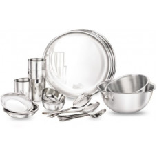 Deals, Discounts & Offers on  - JUDGE by TTK Prestige Pack of 24 Stainless Steel Dinner Set
