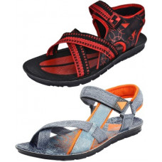 Deals, Discounts & Offers on Men - World Wear FootwearMen Multicolor Sandal