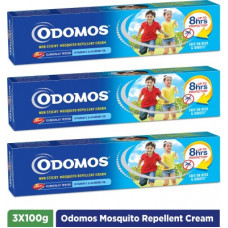 Deals, Discounts & Offers on Baby Care - Odomos Non Sticky Mosquito Repellant Cream with Vitamin -E & Almond Oil(3 x 100 g)