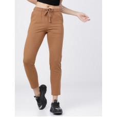 Deals, Discounts & Offers on  - Tokyo TalkiesSolid Women Brown Track Pants