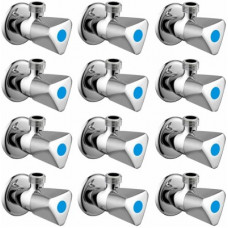 Deals, Discounts & Offers on  - Prestige VIGNET Pack Of 12 VIGNET Angle Cock Square with Wall Flange Chrome Bathroom Faucets Taps and Faucet