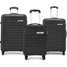 Deals, Discounts & Offers on  - MagnumHard Body Set of 3 Luggage - ACME 53/63/73 4W BLACK - Black
