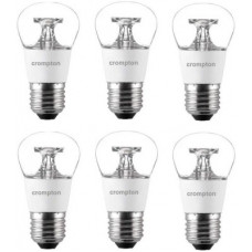 Deals, Discounts & Offers on  - Crompton 2.5 W Candle E27 LED Bulb(White, Pack of 6)