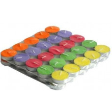 Deals, Discounts & Offers on  - AuraDecor Multi purposes, 100 Tea Light Candles Candle(Multicolor, Pack of 2)