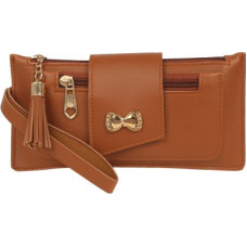 Deals, Discounts & Offers on  - WildaukParty, Formal, Casual Tan Clutch