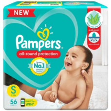 Deals, Discounts & Offers on Baby Care - Pampers All round Protection Pants - Small (56 pieces) - S(56 Pieces)