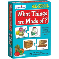 Deals, Discounts & Offers on  - Creative Educational Aids What Things are Made of ?(24 Pieces)