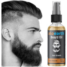 Deals, Discounts & Offers on  - Aloearth Power Full Beard Growth Hair Oil(50 ml)