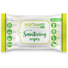 Deals, Discounts & Offers on  - BodyGuard Anti Bacterial Disinfectant Sanitizing Wipes, Alcohol Free - 30 Wipes(30 Wipes)