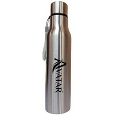 Deals, Discounts & Offers on  - Avatar 1000 ML SIDE ROPE STEEL WATER BOTTLE 1000 ml Bottle(Pack of 1, Silver, Steel)