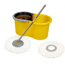 Deals, Discounts & Offers on  - Esquire Elegant Yellow 360 Spin Mop Set and Additional Refill Mop
