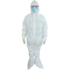 Deals, Discounts & Offers on  - kush fashion PPE Kit Personal Protective Equipment (PPE) Pack 1 set kit Safety Jacket(White, blue)