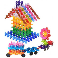 Deals, Discounts & Offers on  - Planet of Toys 180 pcs. Stem Education Series Snowflake Blocks(Multicolor)