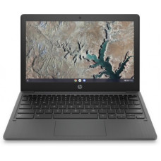 Deals, Discounts & Offers on Laptops - HP Chromebook MT8183 - (4 GB/64 GB EMMC Storage/Chrome OS) 11a-na0004MU Chromebook(11.6 inch, Ash)