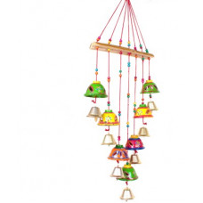 Deals, Discounts & Offers on  - Rvart Plastic, Wood Windchime (18 inch, Multicolor) Plastic Windchime(8 inch, Multicolor)