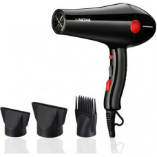 Deals, Discounts & Offers on Health & Personal Care - Nova Professional NHP 8215 Hair Dryer(1800 W, Black)