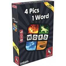 Deals, Discounts & Offers on Toys & Games - Pegasus Spiele 4 Pictures 1 Word - The Cardgame
