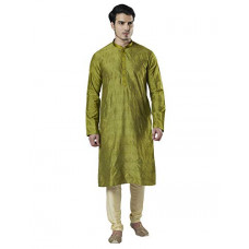 Deals, Discounts & Offers on Women - Ethnix Men's Polyester Kurta