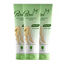 Deals, Discounts & Offers on Health & Personal Care - Paree Hair Removal Cream Silky Soft With Aloe Vera (Pack of 3)