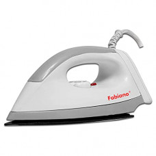 Deals, Discounts & Offers on Irons - Fabiano Appliances 750-Watts Electric Dry Iron with Advance Soleplate And Pilot Indicator With 1 Year Warranty