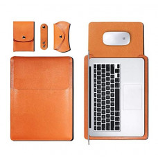 Deals, Discounts & Offers on Laptop Accessories - DURATEC PU Leather Laptop Sleeve Case Bag