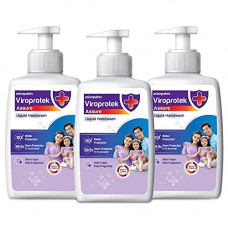 Deals, Discounts & Offers on Health & Personal Care - Asian Paints Viroprotek Assure Liquid Handwash (Pine)  200ml Pump Dispenser (Pack of 3)