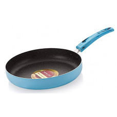 Deals, Discounts & Offers on Cookware - Nirlon Blue Sea Non Stick Aluminium Non Induction Fry Pan 24cm