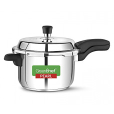 Deals, Discounts & Offers on Cookware - [Rs. 200 Back] Greenchef Pearl 5 L Induction Bottom Pressure Cooker