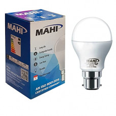 Deals, Discounts & Offers on  - MAHI Base B22 9-Watt LED Bulb (Single Pack, Cool Day Light)