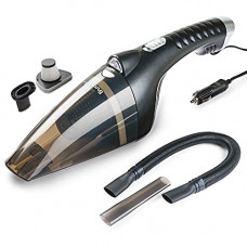 Deals, Discounts & Offers on  - [Rs. 200 Back] Lifelong LLCVC01 Handheld Car Vacuum Cleaner with HEPA Filter For Travel Use, Dust Capacity of 1.5L, Wet and Dry Cleaning,3 Attachments, 5 Meter Cord(1 Year Warranty, Black)